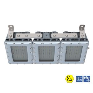 IECEx Explosion Proof LED High Bay Lighting 240W 300W 360W Three Lamps