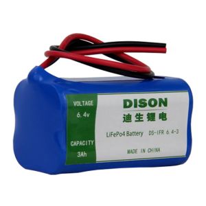 Cheap Emergency Lighting Good Safety 6.4v 3.0Ah LiFePo4 Lithium Battery Pack with Self Protection PTC for sale