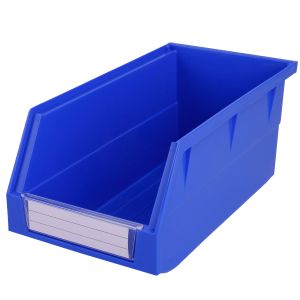 Cheap Customized Logo Warehouse Storage Solid PP Box Small Parts Stackable Organizer Bin Plastic Shelf Bin for sale