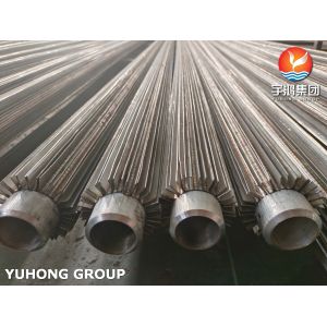 ASTM A213 TP316L Embedded G Fin Tube With Aluminum 1060 For Refrigeration And