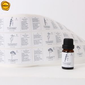 Custom Matte Paper Bottle Labels Packaging Labels For Beauty And Skincare