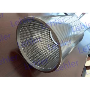 Germany Vertical Beads Mill Screens , Sand Mill Screens Non - Clogging