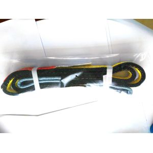 Yellow Polyester Lifting Slings For Lifting Equipment Width 25mm