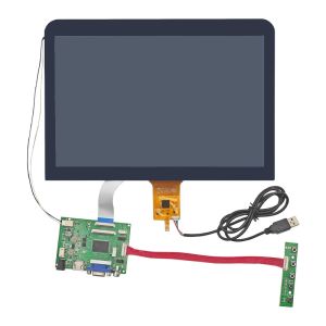12.1" High Brightness LCD Display 750nits TFT LCD Touch Display Optional HDMI