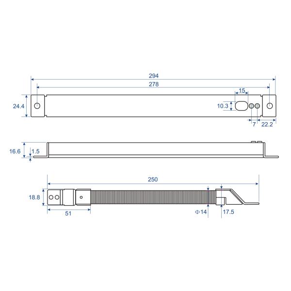 Wire Armored Cable Door Loop Stainless Steel Access Control Protection