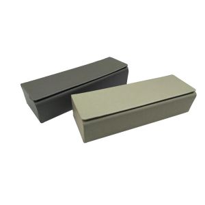 China High-ranking Leather Optical Glasses Case With Debossing Logo on sale