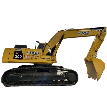 30ton Komatsu Excavator PC300-7 PC300-8 Used Digger with Original Hydraulic Valve