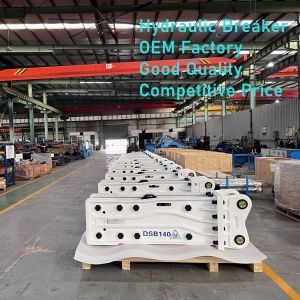 Excavator Backhoe Hydraulic Breaker Hammer With Chisel Hydraulic Rock Breaker