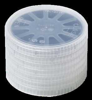 Quality Single-piece Horizontal Wafer Packaging Box 1"-12" PP PC Wafer Transporter With Foam Cushion wholesale