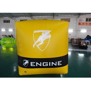 PVC Tarpaulin Inflatable Water Buoys For Water Game , Inflatable Floating Marker