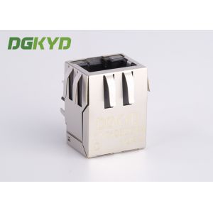 10 Pin Receiver Filter RJ45 jack with internal isolation transformer 1000 BASE