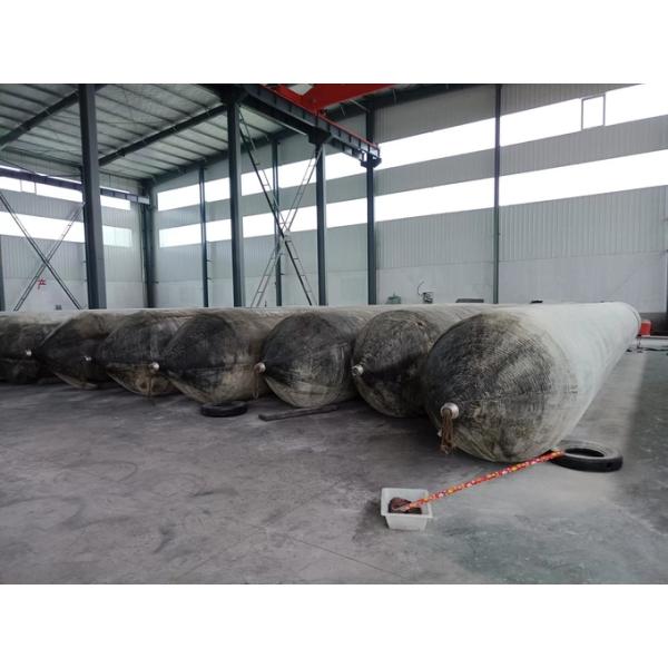 BV Certificate 2x11M Inflatable Marine Airbags For Ship Launching And Salvage 0