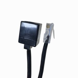 RJ45 Female Connector Network Communication Cable 250mm F To M Adaptor Switches