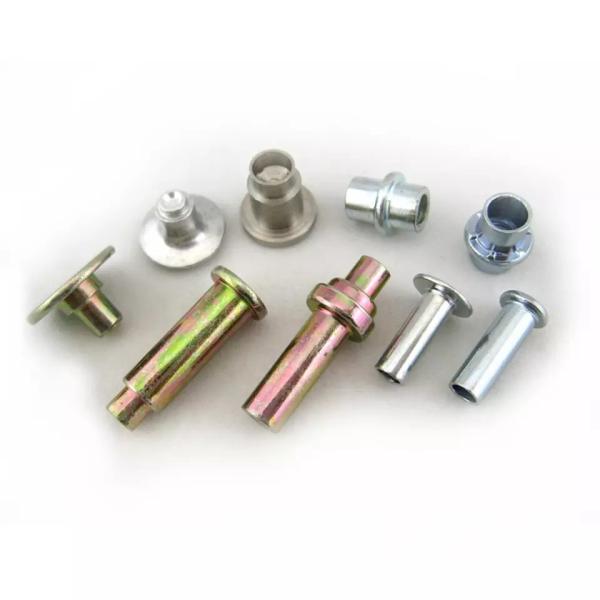 Quality Steel Custom Make 18-8 Flat Head Copper Semi Tubular Rivet with RoHs Certificate wholesale