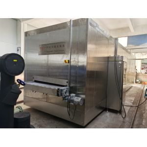 Blast Tunnel Freezer Chiller Shock Freezer 15kw 1200kg/H For Crayfish ODM