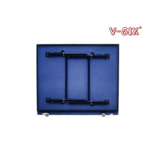 Blue Top Portable Table Tennis Table 2740*1525*760 Size With Multiple Density