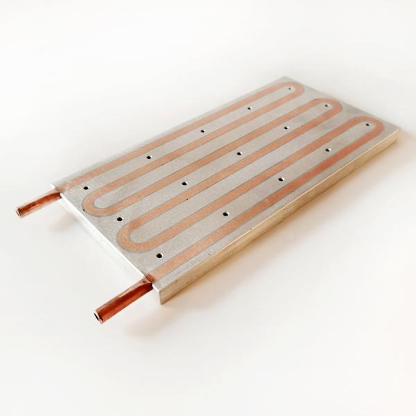 Rustproof Painting Liquid Cooled Heat Sink , Stable Cold Plate Electronics Cooling