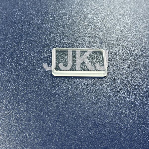 Rectangle Step Sapphire Optical Lenses Sapphire Wafer Plate Sapphire Glass Lens