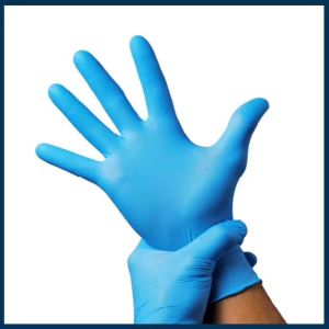 China Nitrile Disposable Medical Gloves Medical And Food Grade Flexible Operation on sale