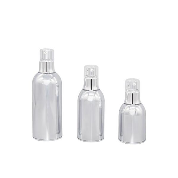Quality Electroplating Aluminum Acrylic Airless Pump Bottles 30ml 50ml 100ml wholesale