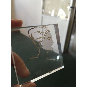 High quality120 Mesh Silk Screen Printing On Glass Label LOGO