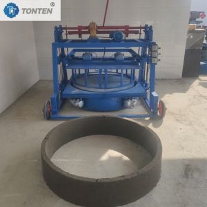 Round Well Brick Forming Machine Brick Making Machine For Drainage Construction