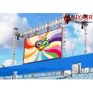 China Waterproof IP65 P4.81 Large Outdoor Screen Hire For Stage Background on sale