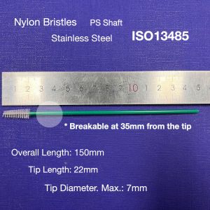 6" Length Gynecological Brush Endocervical Sampler