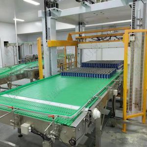 Automatic Filled Can Gantry Palletizer Machine Automatic Canning Depalletizer