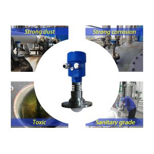 Strong Corrosive Liquid Non Contact 26GHz NYRD-TJ-B Radar Water Level Sensor