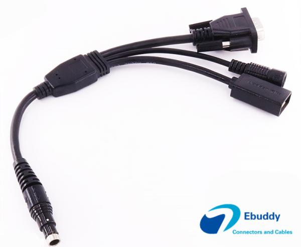Quality GPS handheld terminal data cable fischer compatible custom cable to DB9 USB wholesale