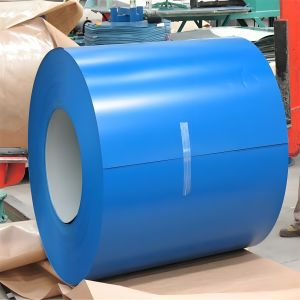 China PPGI Prepainted Galvanized Steel Sheets color coil with strong anti-corrosion ocean blue color 0.15-2.0mm Thickness on sale