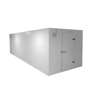 Double - Side Colored Steel Pu Panels Walk In Cold Room Compressor 40ft Storage