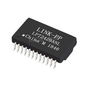 Cheap LP72429ANL 5G Base -T Single Port SMD 24 Pin POE+ Lan Transformer Modules for sale