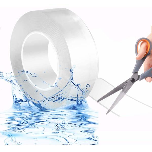 Quality Reusable Double Sided Adhesive Traceless Tape 1M 2M 3M 5M wholesale