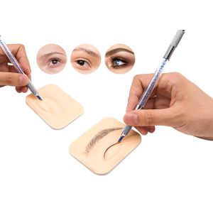 3D Silicone Permanent Makeup Practice Skin Eyebrow Microblading