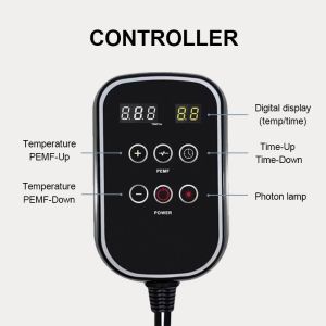 Crystal Amethyst Pemf Infrared Mat Thermal Red Light Heating Pad With Jade