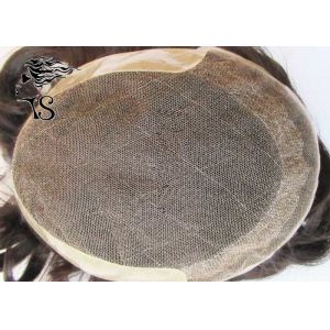 Custom Made Toupee Hair Replacement System French Lace Wig Transparent Poly