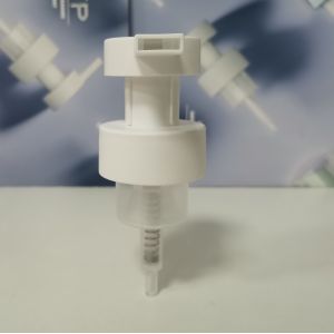 Customized Bottle Foam Pump 43/410 White Clip Lock Pump Dispenser For Effortless