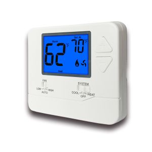 AUTO Fan Operation Mode Wired Temperature Controller Featuring 1H 1C Stages H C