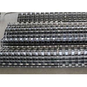 304 Stainless Steel Metal Honeycomb Conveyor Belt For Bread Production Systems