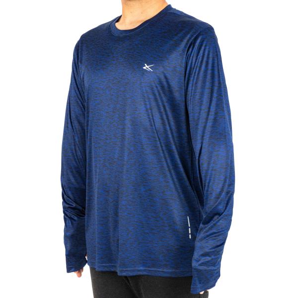 Casual Type Knitting Interlock Fabric Long Sleeve Tshirt With Finger Hole