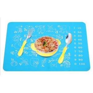Anti - Slip Silicone Table Mat Customized Table Plate Cover Pad For Baking