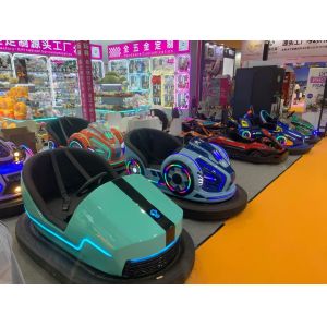 Electric Kiddie Bumper Cars 2 Persons High Durability For Entertainment