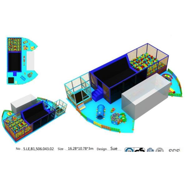 Quality 175M2   Best Sell  Wholesale Square Big Jumping Park  Indoor Trampoline with Foam Pit wholesale