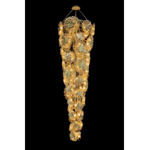 Creative Brass High Ceilings Chandeliers Long Chandeliers For High Ceilings