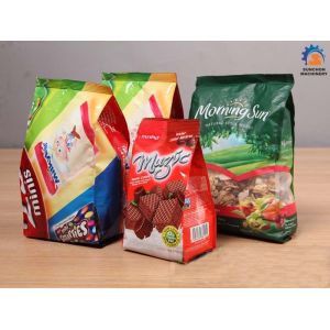 Frozen Food Automated Packing Machine Multi Heads Weigher Schneider PLC Control