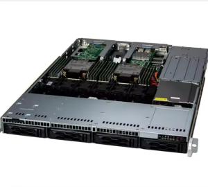 Cheap CloudDC X13 1U Server Supermicro SYS-611C-TN4R PCIe 5.02 4 Hot-Swap 3.5&quot; NVMe/SAS/SATA for sale