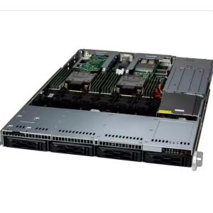 Cheap Supermicro SYS-611C-TN4R X13 1U CloudDC PCIe 5.02 4 Hot-Swap 3.5&quot; NVMe/SAS/SATA 1-DPR for sale