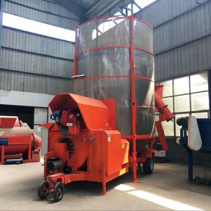 Energy Saving 4600KG 80HP Mobile Circulating Grain Dryer